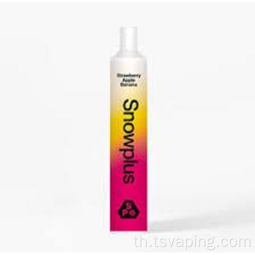 ใหม่ Snowplus disposerive vape go 3000 พัฟ